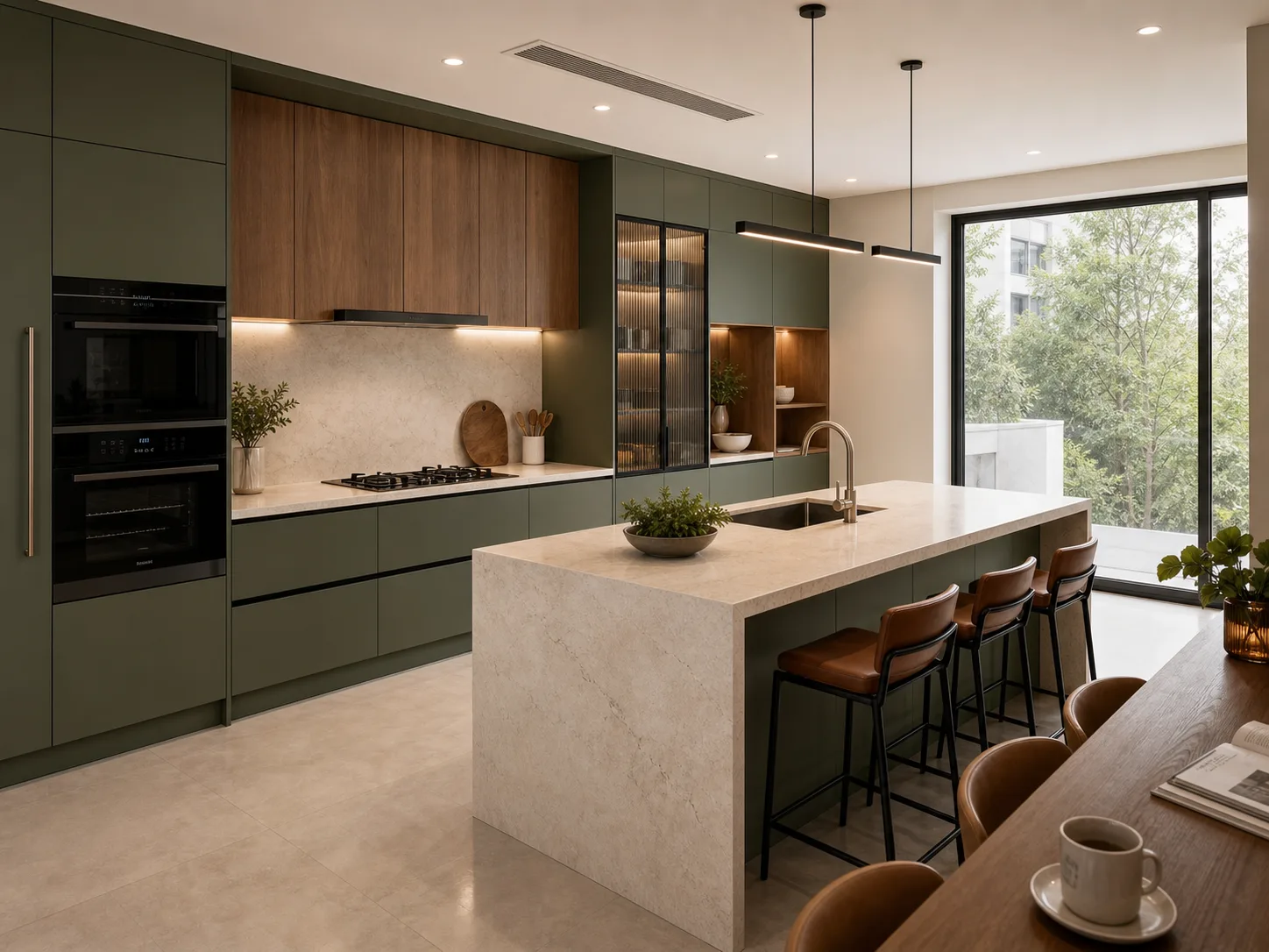 Kitchen — photorealistic 3D render